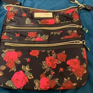 Betsy Johnson floral purse